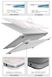 Накладка i-Blason Halo Transparent Case for MacBook Air 13 A1932 (2018-2020) - White (IBL-HALO-AIR13-WH), цена | Фото 6