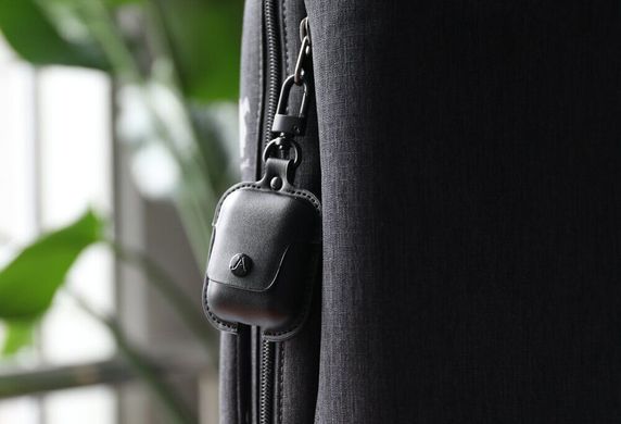 Кожаный чехол для AirPods JINYA AirPack Leather Case - Blue (JA8003), цена | Фото
