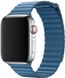 Кожаный ремешок STR Leather Loop Band for Apple Watch 42/44/45 mm (Series SE/7/6/5/4/3/2/1) - Cape Cod Blue, цена | Фото 1