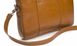 Кожаная сумка для ноутбука EDYNBURG на ремне каштановая Solier SL20, цена | Фото 2