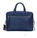 Кожаная сумка Issa Hara для MacBook 15-16" - Синяя [B23(13-00)], цена | Фото 4