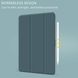 Магнитный силиконовый чехол-книжка STR Magnetic Smart Cover for iPad Pro 12.9 (2018) - Navy, цена | Фото 6