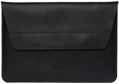 Кожаный чехол ручной работы INCARNE LINE для MacBook Air 15 (2023) - Черный