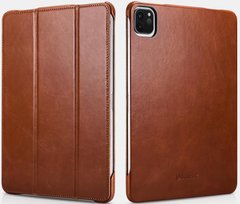 Кожаный чехол iCarer Vintage Genuine Leather Folio Case for iPad Pro 11 (2018/2020/2021) / iPad Air 10.9 (2020) - Red, цена | Фото