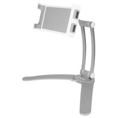 Подставка Macally универсальная для планшетов и смартфонов (от 4.7" до 11") с креплением на стол/стене, алюминиевая (STANDWALLMOUNT), цена | Фото