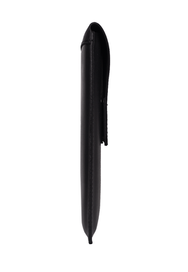 Кожаный чехол ручной работы INCARNE LINE для MacBook Air 15 (2023-2024) М2/М3 - Черный