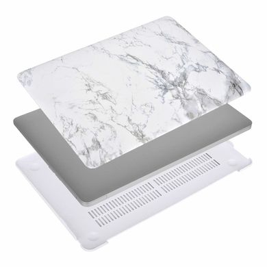 Пластиковий матовий чохол-накладка STR Pattern Hard Shell Case for MacBook Air 13 (2018-2020) - Yulan, ціна | Фото