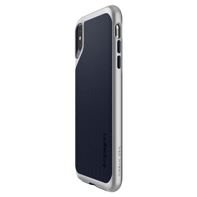 Чехол Spigen для iPhone XS Max Neo Hybrid Satin Silver, цена | Фото