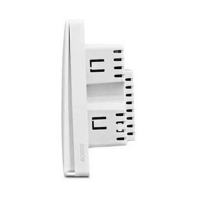 Вимикач Aqara Light Switch (Line-Neutral Single-Button) (QBKG11LM/AK015CNW01), ціна | Фото