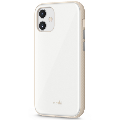 Чохол Moshi iGlaze Slim Hardshell Case Pearl White for iPhone 12 mini (99MO113106), ціна | Фото