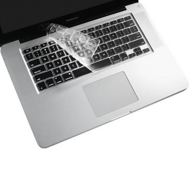 Накладка на клавіатуру WIWU TPU Key Board Protector for MacBook Air 13 (2012-2017) / Pro 13/15 (2012-2015) - Прозора US, ціна | Фото