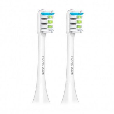Насадки к щетке Xiaomi Soocas X3/X5 General Toothbrush Head White (2 шт) (BH01W), цена | Фото