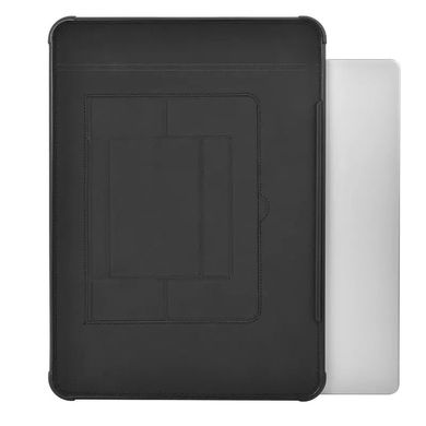Протиударний чохол-папка з підставкою Defender Stand Case for MacBook Pro 14 (2021 | 2023) M1 | M2 | M3 - Black1, ціна | Фото