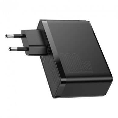 Зарядний пристрій Baseus GaN2 Pro Quick Charger 100W (2Type-C + 2USB) - Black (CCGAN2P-L01), ціна | Фото