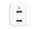 Зарядное устройство Baseus GaN2 Lite Quick Charger 65W (2 Type-C) - White (CCGAN2L-E02), цена | Фото 2