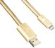 Кабель FuseChicken USB Cable to Lightning Titan 1,5m Gold, ціна | Фото 1