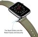 Кожаный ремешок STR на современной застежке для Apple Watch 45/44/42 (Series SE/7/6/5/4/3/2/1) - Red, цена | Фото 2