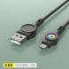 Кабель FONENG X59 (1m) MicroUSB to USB - Black, цена | Фото 2