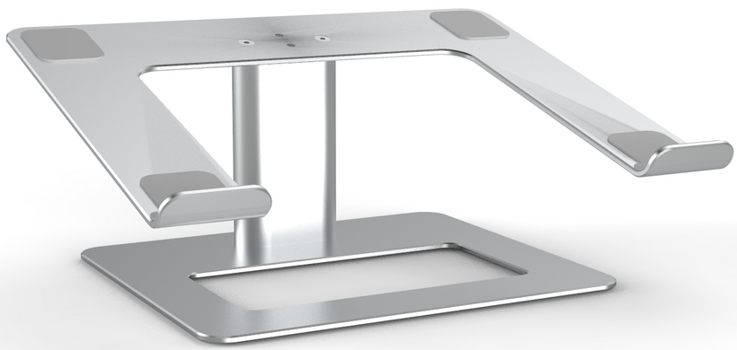 Металлическая подставка для ноутбука STR Aluminum Laptop Stand (E7) - Silver, цена | Фото