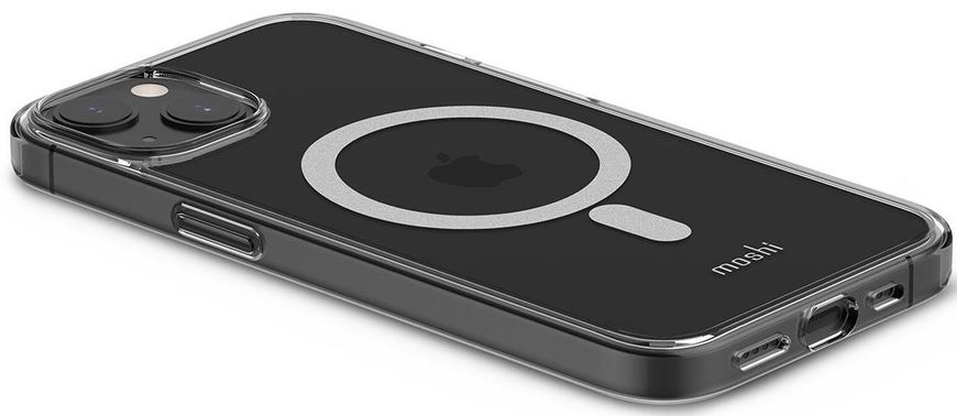 Чохол-накладка Moshi Arx Clear Slim Hardshell Case c MagSafe for iPhone 13 - Clear (99MO132952), ціна | Фото