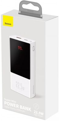 Портативный аккумулятор Baseus Super Mini Digital Display (PD3.0+QC3.0) 20000mAh 22.5W - Black (PPMN-B01), цена | Фото