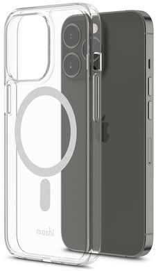Чохол-накладка Moshi Arx Clear Slim Hardshell Case c MagSafe for iPhone 13 Pro - Clear (99MO132953), ціна | Фото