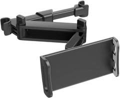 Держатель для планшета/смартфона на подголовник STR Back Seat Holder - Black, цена | Фото