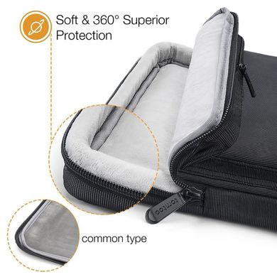 Сумка для MacBook tomtoc 13 Inch Laptop Shoulder Bag 360° - Light Gray (A42-C01S), ціна | Фото