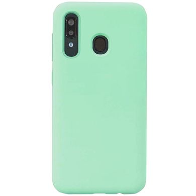 Чехол Silicone Cover with Magnetic для Samsung Galaxy A40 (A405F) - Салатовый, цена | Фото