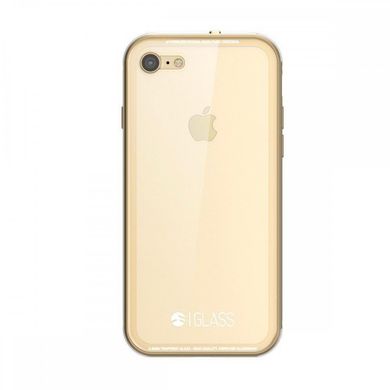 Стеклянный чехол SwitchEasy Glass Case For iPhone 7 - Gold, цена | Фото