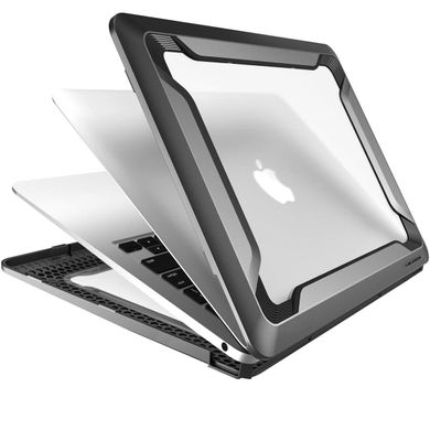 Накладка i-Blason Rubberized Cover for MacBook Air 13 A1932 (2018-2020) - Black (IBL-RUG-AIR13-BK), ціна | Фото