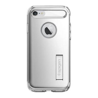 Чохол Spigen Case Slim Armor Satin Silver for iPhone SE2/8/7 (SGP-042CS20305), ціна | Фото