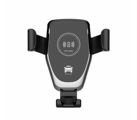 Бездротовий автомобільний зарядний пристрій STR Wireless Charger Gravity Car Mount - Black, ціна | Фото