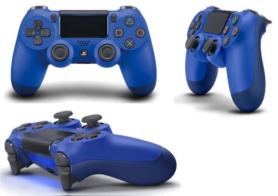 Геймпад бездротовий PlayStation Dualshock v2 Wave Blue, ціна | Фото