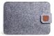 Войлочный чехол-конверт Gmakin для MacBook Air 13 (2012-2017) / Pro Retina 13 (2012-2015) / Pro 14 (2021 | 2023) M1 | M2 | M3 - Gray (GM55), цена | Фото 4