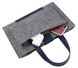 Войлочна сумка Gmakin для Macbook Air / Pro 13 / Pro 14 - Чорна (GS04), ціна | Фото 5