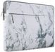 Чехол Mosiso Marble Sleeve for MacBook Air 13 (2018-2020) / Pro 13 (2016-2019) - White Marble, цена | Фото 1