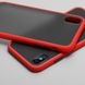 TPU+PC чохол Color Buttons Shield для Samsung Galaxy A10 (A105F) - Червоний, ціна | Фото 2