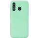 Чехол Silicone Cover with Magnetic для Samsung Galaxy A40 (A405F) - Салатовый, цена | Фото 1