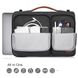 Сумка для MacBook tomtoc 13 Inch Laptop Shoulder Bag 360° - Light Gray (A42-C01S), ціна | Фото 6