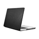 Шкіряний чохол-накладка iCarer Real Leather Woven Pattern for MacBook Pro 16 (2021 | 2023) M1 | M2 | M3 - Black, ціна | Фото 1