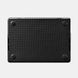 Кожаный чехол-накладка iCarer Real Leather Woven Pattern for MacBook Pro 16 (2021 | 2023) M1 | M2 | M3 - Black, цена | Фото 3