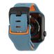 Силиконовый ремешок UAG CIVILIAN for Apple Watch 38/40/41 mm (Series SE/7/6/5/4/3/2/1) - Slate/Orange (Blue) (Лучшая копия), цена | Фото 3