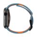 Силиконовый ремешок UAG CIVILIAN for Apple Watch 38/40/41 mm (Series SE/7/6/5/4/3/2/1) - Slate/Orange (Blue) (Лучшая копия), цена | Фото 5