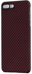 Чехол Pitaka Aramid Case Black/Red for iPhone 8 Plus/7 Plus (KI8003S), цена | Фото