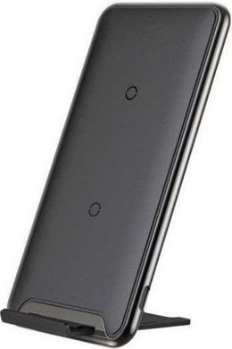 Бездротовий зарядний пристрій Baseus Three-coil Wireless Charging Pad White (WXHSD-B02), ціна | Фото