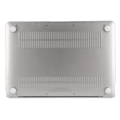 Пластиковый глянцевый чехол-накладка STR Crystal PC Hard Case for MacBook Air 13 (2012-2017) - Прозрачный Черный, цена | Фото