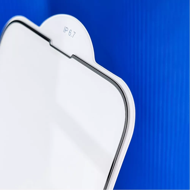 Защитное стекло WAVE Dust-Proof iPhone 13 Pro Max (black), цена | Фото
