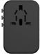 Універсальний зарядний пристрій WIWU UA303 Universal Travel Adapter - Black, ціна | Фото 3