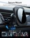 Автотримач із бездротовою зарядкою с MagSafe ESR HaloLock Magnetic Wireless Car Charger (для iPhone 12 | 13 Series) - Black, ціна | Фото 4
